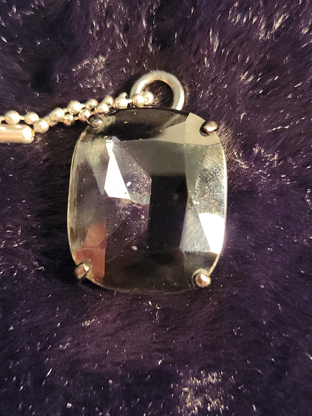 Coach RARE Metal And Smokey Lucite Jewel Hang Tag - Picture 5 of 6